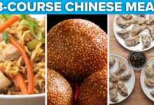 Γεύμα 3 πιάτων κινέζικης έμπνευσης