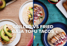 Grilled εναντίον Fried Baja Tofu Tacos